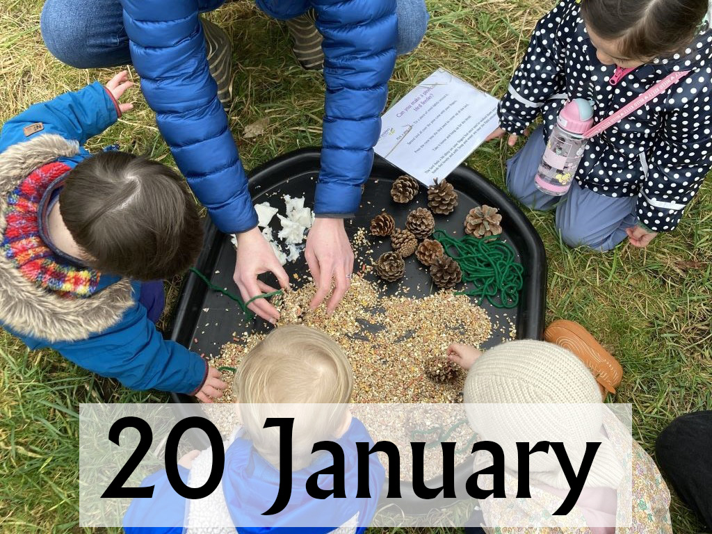 Monday 20 January (Ages 1-5), 10:00-11:30