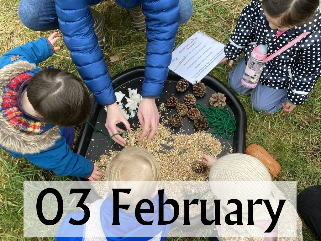 Monday 3 February (Ages 1-5), 10:00-11:30